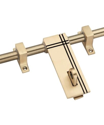 Allied Brass Aldrop || Wooden Brass Door Aldrop || Brass Aldrop for Door Fitting Kit || Code- AD01 (10 Inch)