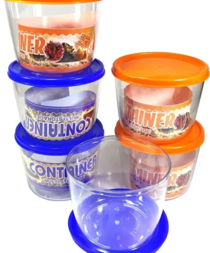 Pack of 6 Containers